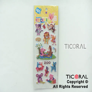 STICKER ZOO GIBRE (23X9CM) HS5652-11 x 12